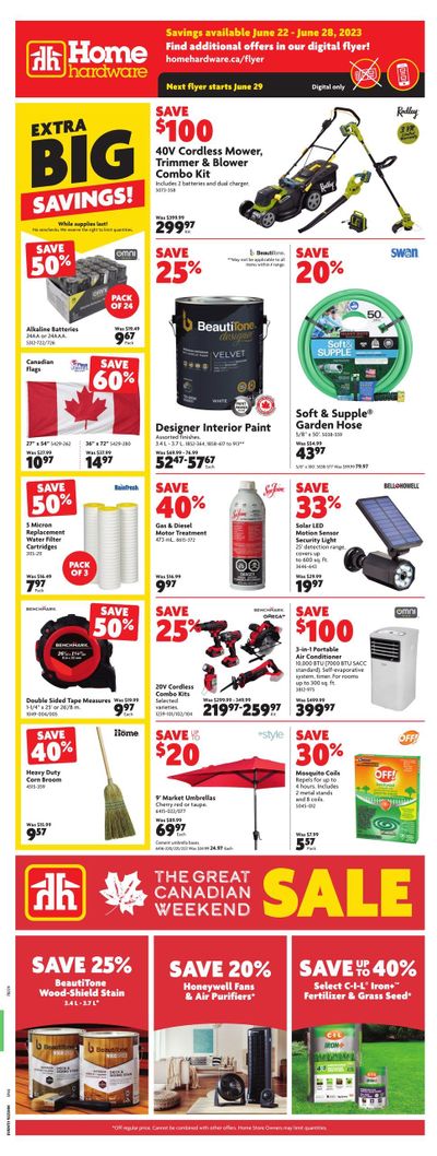 Home Hardware (ON) Flyer June 22 to 28