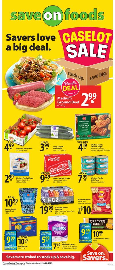 Save On Foods (AB) Flyer June 22 to 28