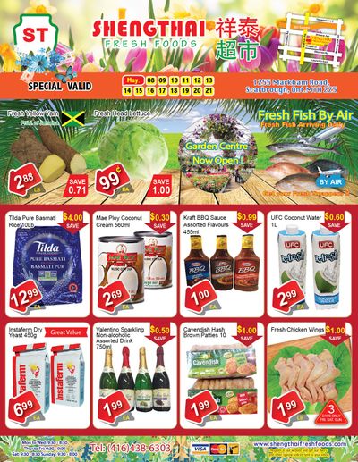 Shengthai Fresh Foods Flyer May 8 to 21