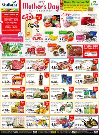 Galleria Supermarket Flyer May 8 to 14