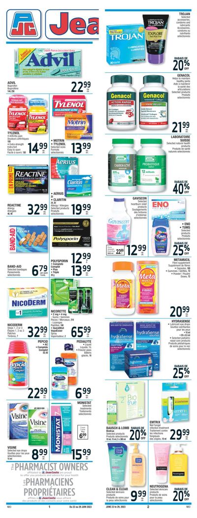 Jean Coutu (ON) Flyer June 23 to 29