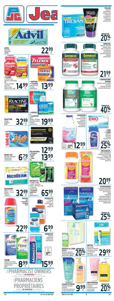 Jean Coutu (NB) Flyer June 23 to 29