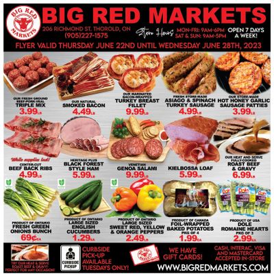 Big Red Markets Flyer June 22 to 28