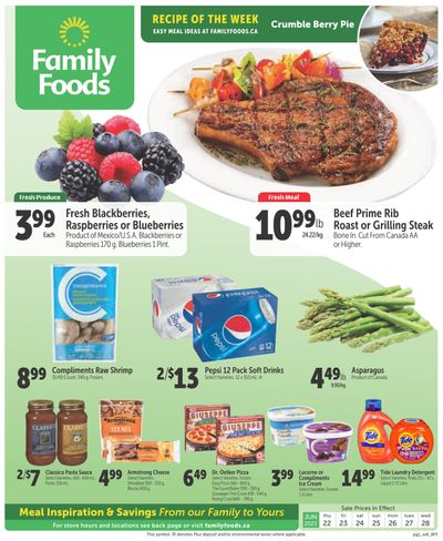 Family Foods Flyer June 22 to 28