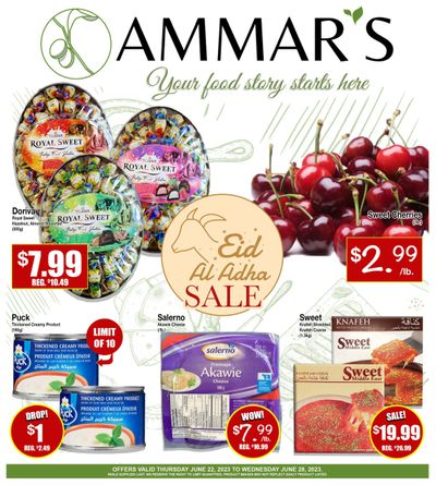 Ammar's Halal Meats Flyer June 22 to 28