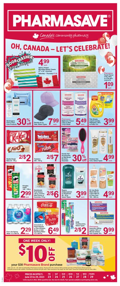 Pharmasave (West) Flyer June 23 to 29