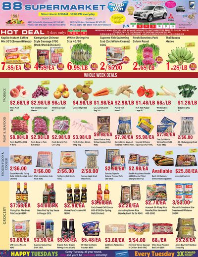 88 Supermarket Flyer June 22 to 28