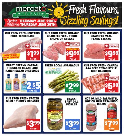 Mercato Fresh Flyer June 22 to 29