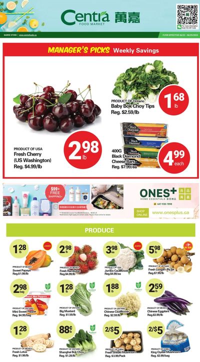 Centra Foods (Barrie) Flyer June 23 to 29