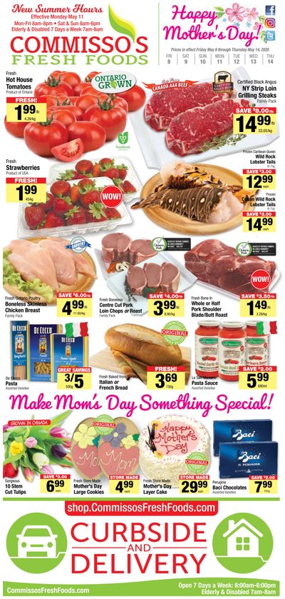 Commisso's Fresh Foods Flyer May 8 to 14