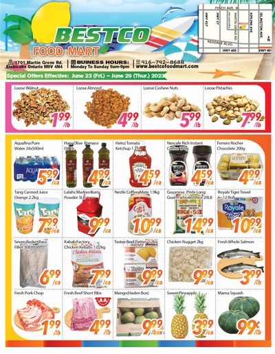 BestCo Food Mart (Etobicoke) Flyer June 23 to 29