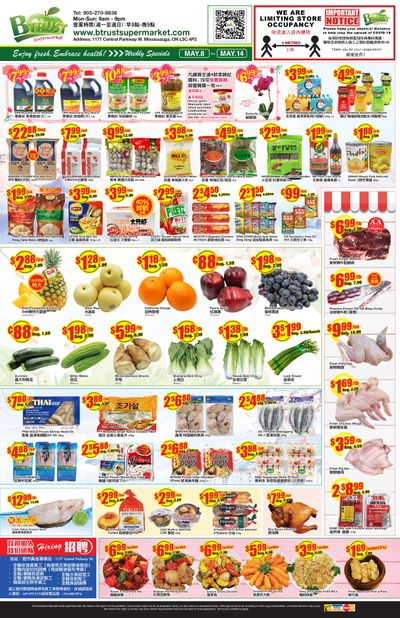 Btrust Supermarket (Mississauga) Flyer May 8 to 14