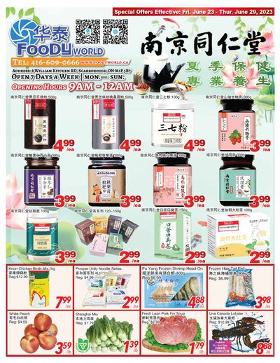 Foody World Flyer June 23 to 29