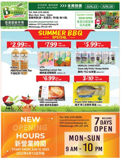 Btrust Supermarket (Mississauga) Flyer June 23 to 29