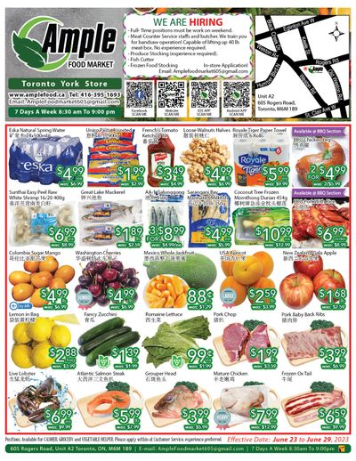 Ample Food Market (North York) Flyer June 23 to 29