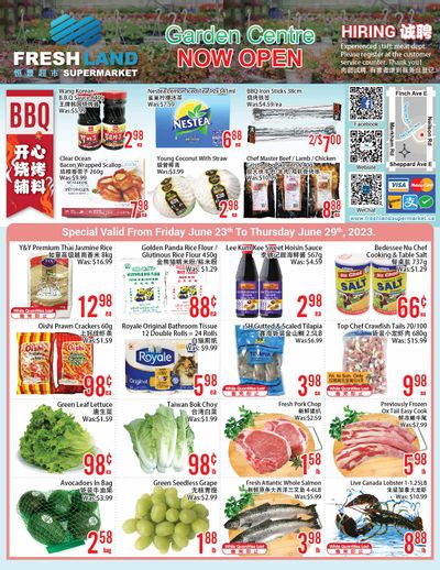 FreshLand Supermarket Flyer June 23 to 29