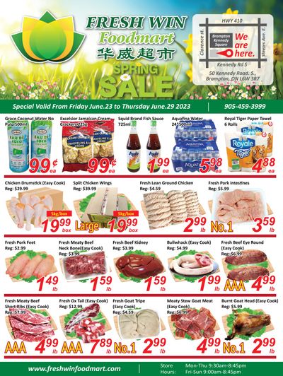 Fresh Win Foodmart Flyer June 23 to 29