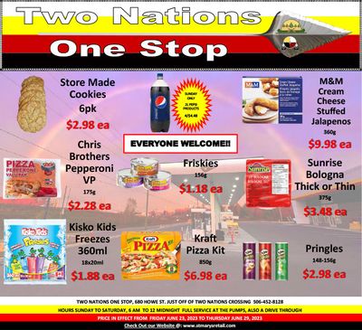Two Nations One Stop Flyer June 23 to 29