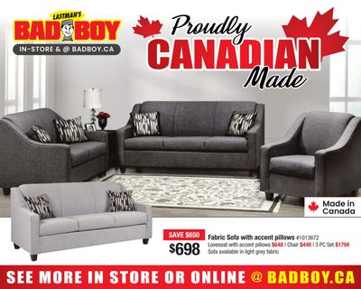 Lastman's Bad Boy Superstore Proudly Canadian Made Flyer June 23 to July 31