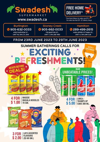 Swadesh Supermarket Flyer June 23 to 29
