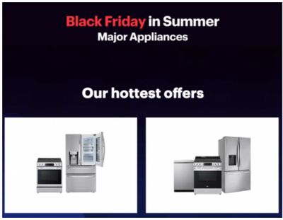 Best Buy Canada Black Friday in Summer: Save up to $1,300 on Pre-Built Kitchen Appliance Packages + More Deals
