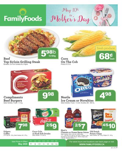 Family Foods Flyer May 8 to 14