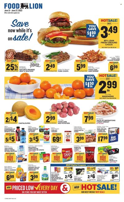 Food Lion (NC) Weekly Ad Flyer Specials June 21 to June 27, 2023