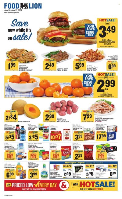 Food Lion (NC) Weekly Ad Flyer Specials June 21 to June 27, 2023