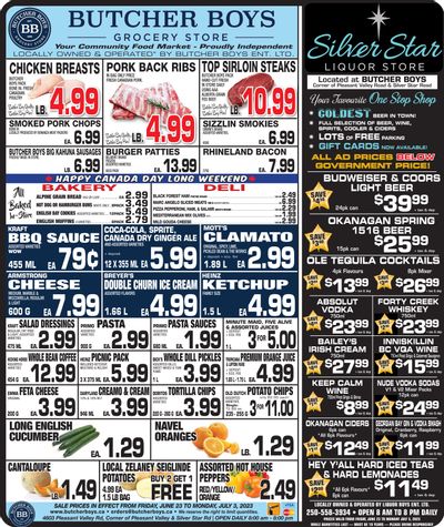 Butcher Boys Grocery Store Flyer June 23 to July 3