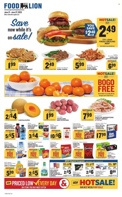 Food Lion (SC) Weekly Ad Flyer Specials June 21 to June 27, 2023