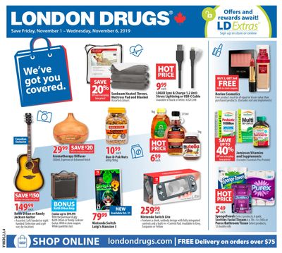 London Drugs Flyer November 1 to 6