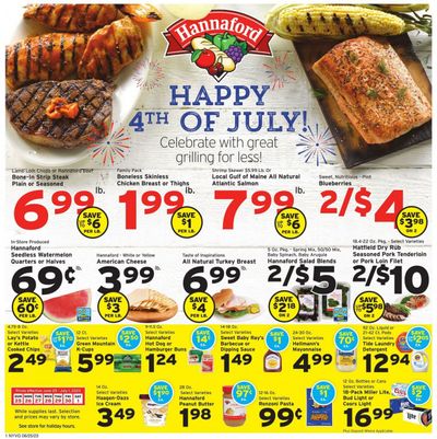 Hannaford (NY) Weekly Ad Flyer Specials June 25 to July 1, 2023