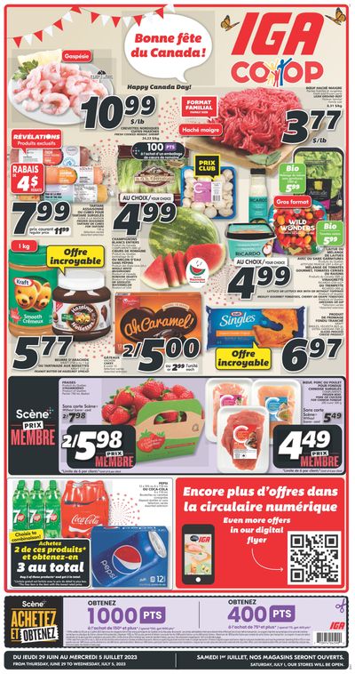IGA (NB) Flyer June 29 to July 5