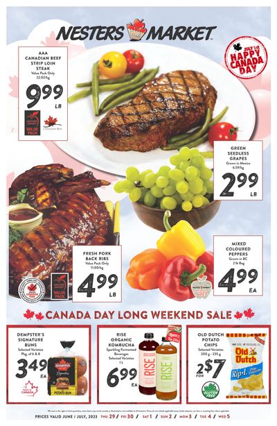 Nesters Market (AB) Flyer June 29 to July 5