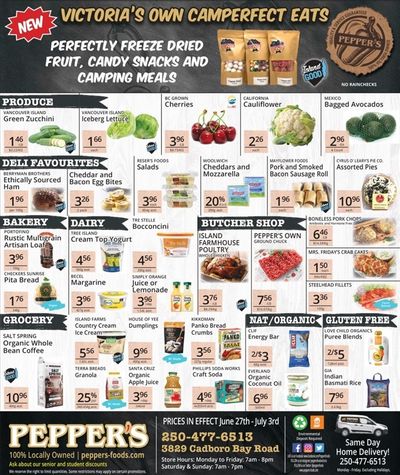 Pepper's Foods Flyer June 27 to July 3