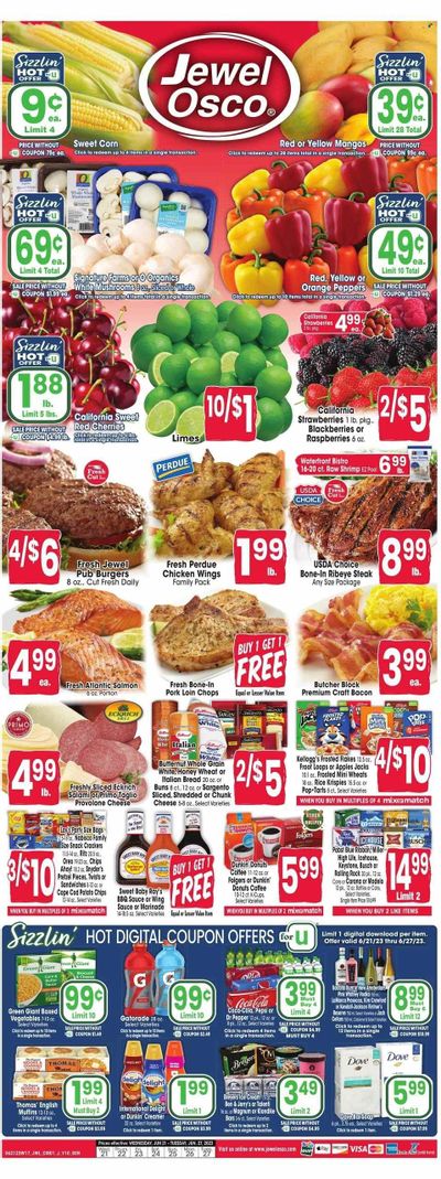 Jewel Osco (IL) Weekly Ad Flyer Specials June 21 to June 27, 2023