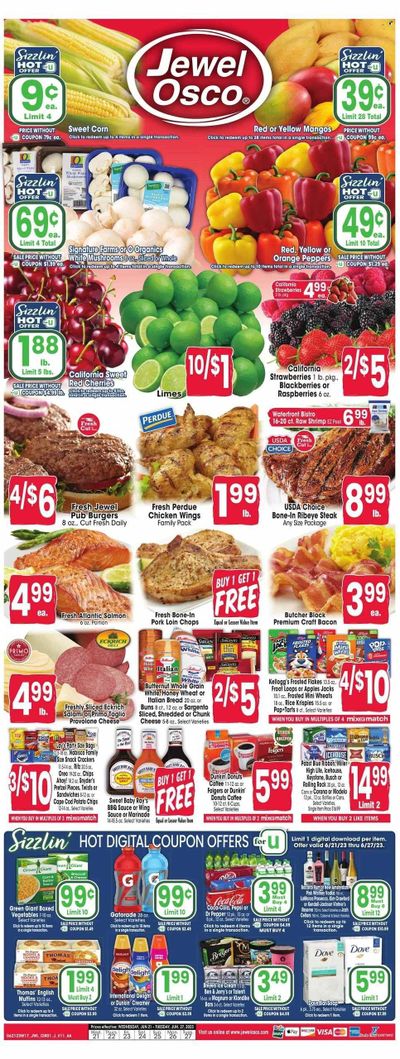 Jewel Osco (IL) Weekly Ad Flyer Specials June 21 to June 27, 2023