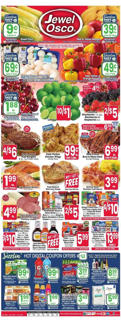 Jewel Osco (IL) Weekly Ad Flyer Specials June 21 to June 27, 2023