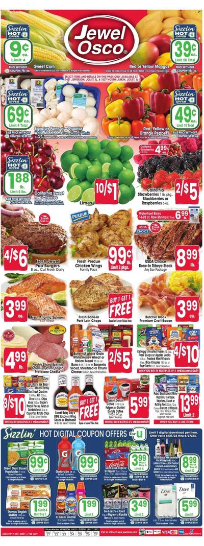 Jewel Osco (IL) Weekly Ad Flyer Specials June 21 to June 27, 2023