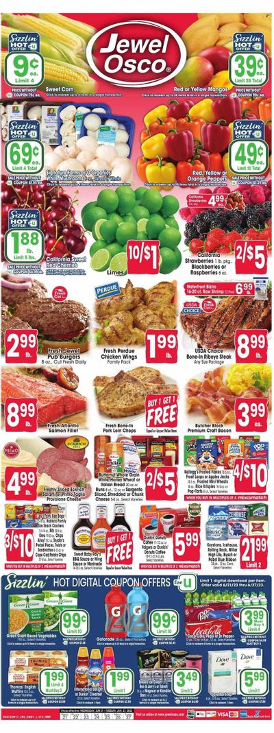 Jewel Osco (IN) Weekly Ad Flyer Specials June 21 to June 27, 2023