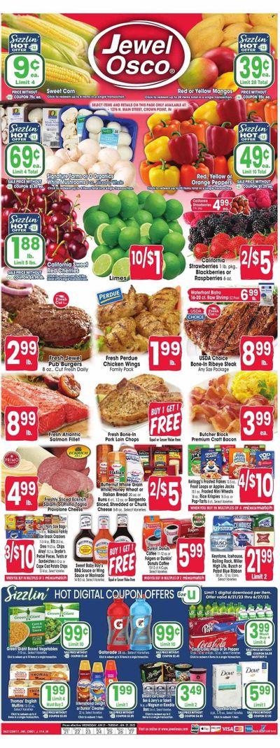 Jewel Osco (IN) Weekly Ad Flyer Specials June 21 to June 27, 2023
