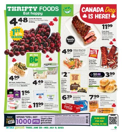 Thrifty Foods Flyer June 29 to July 5
