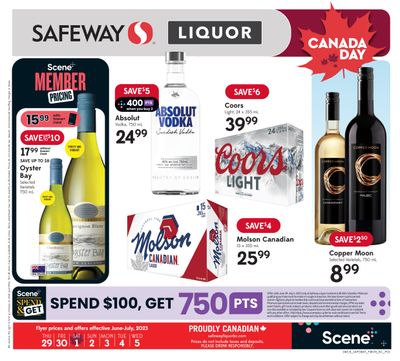 Safeway (BC) Liquor Flyer June 29 to July 5
