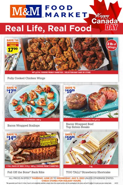 M&M Food Market (Atlantic & West) Flyer June 29 to July 5