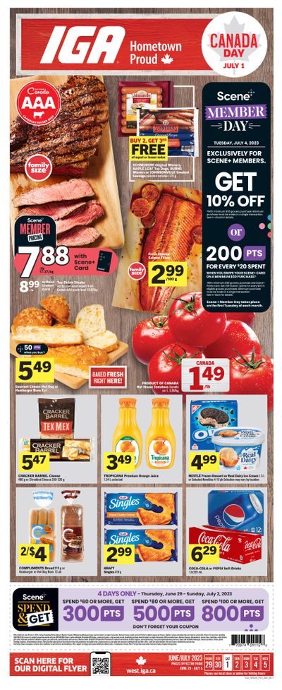 IGA (AB & BC) Flyer June 29 to July 5