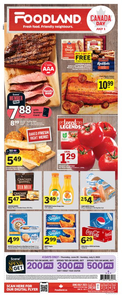 Foodland (ON) Flyer June 29 to July 5