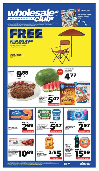 Real Canadian Wholesale Club Flyer June 29 to July 5