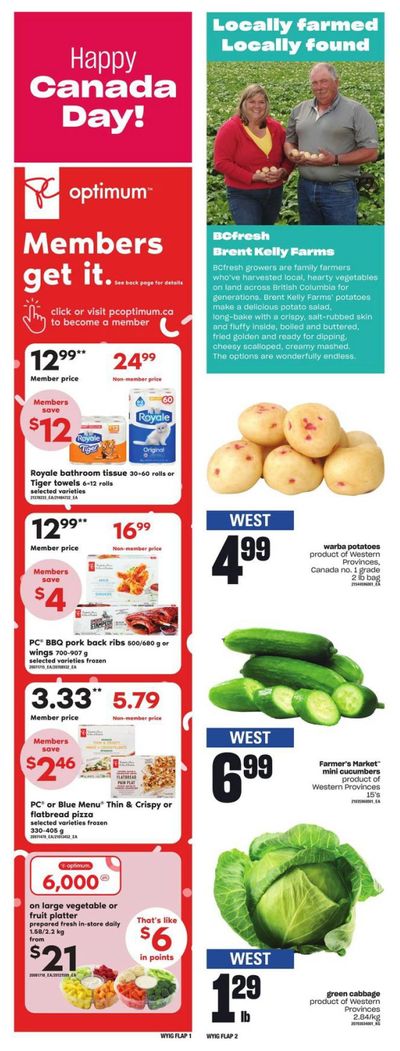Loblaws City Market (West) Flyer June 29 to July 5