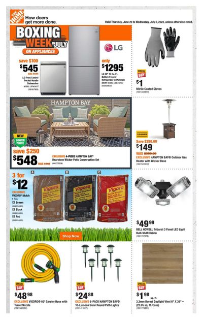 Home Depot (QC) Flyer June 29 to July 5