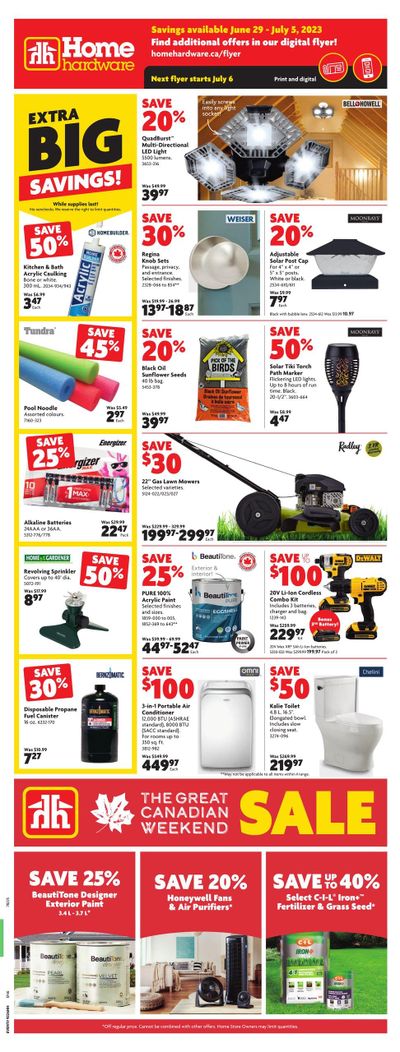 Home Hardware (ON) Flyer June 29 to July 5